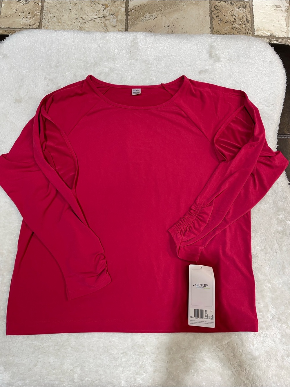 🇨🇦 Jockey Women's Long-Sleeve Crewneck Top